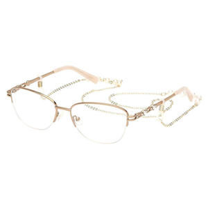 New Radiance by Viva VV-8023 032 Pale Gold Eyeglasses 53/16/140